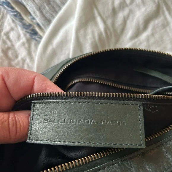 Balenciaga 2006 Sapin Dark Green Chèvre Leather Day Bag - Picture 6 of 12